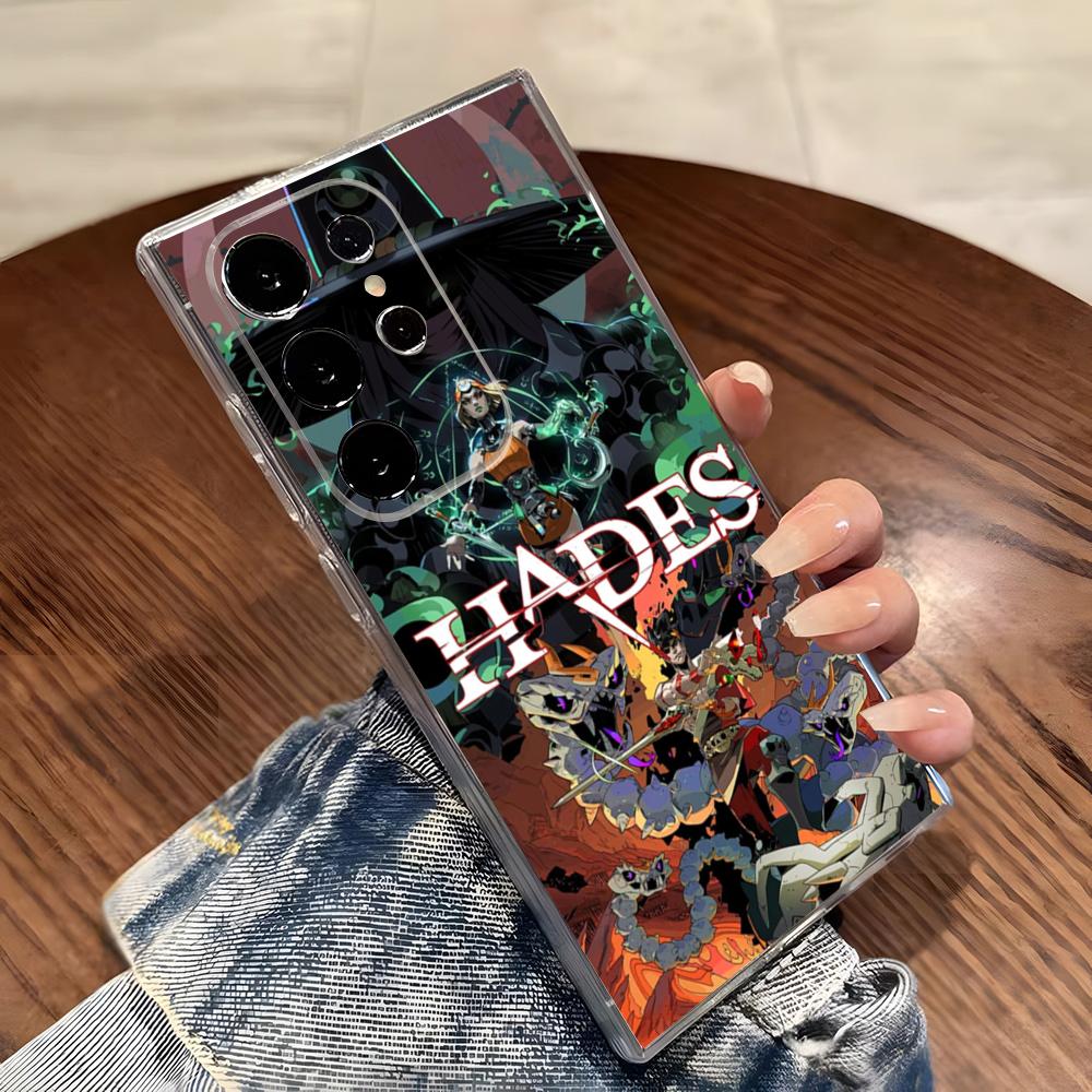 Чехол для телефона H-Hades 2 для Samsung S26 S25 S24 Ultra S23 Fe S22 S20 S21 Plus Plus 5G Fe Прозрачная крышка