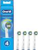 Braun Oral-B Basic/PRECISION CLEAN Replacement Brush Set (4 Brushes) EB20-4EL [Parallel Import]