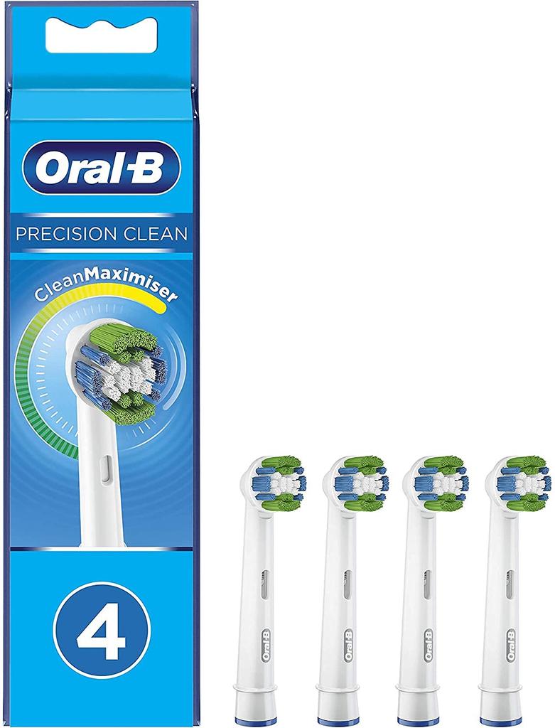 Braun Oral-B Basic/PRECISION CLEAN Replacement Brush Set (4 Brushes) EB20-4EL [Parallel Import]