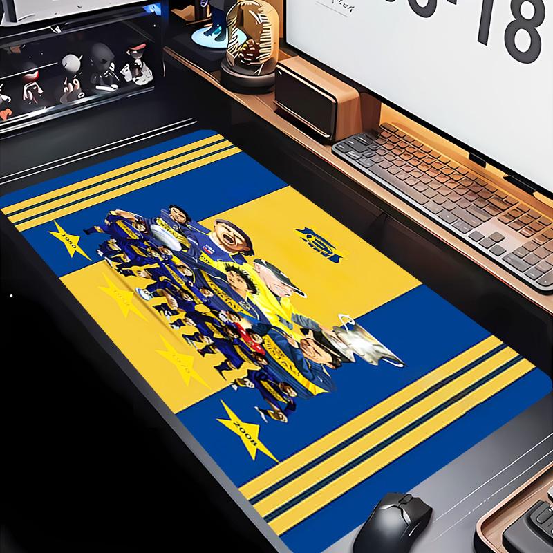 Club Atlético Boca Juniors Theme Premium Non-slip Mouse Pad with Stitched Edges,Durable Rubber Material,for Desktop & Gaming Great Gifts