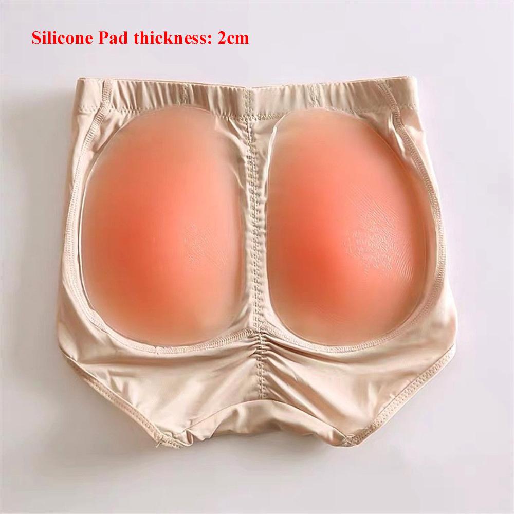 Силиконовые подушечки, улучшающие задницу, трусики, подтягивающее ягодицы, нижнее белье, невидимый формирователь нижней части, бесшовные корректирующие трусики с мягкой подкладкой