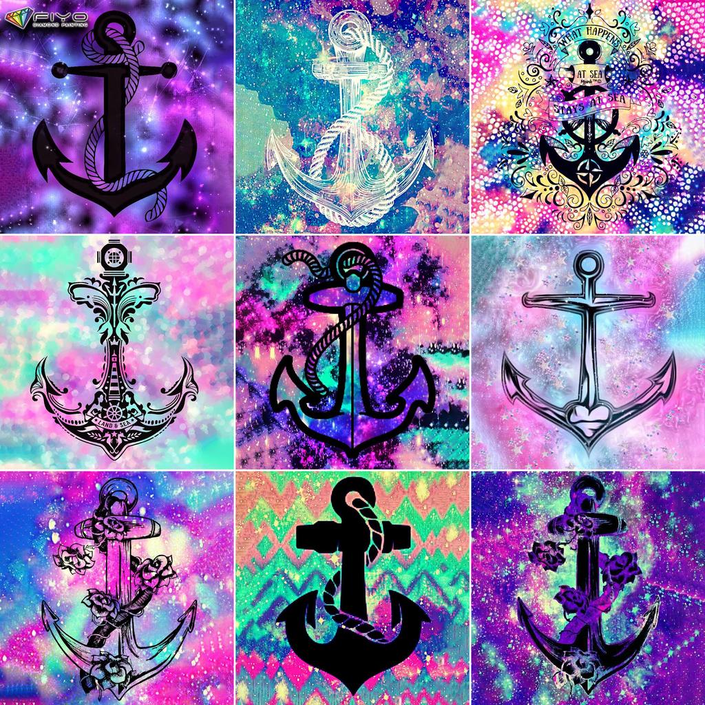 5D DIY Diamond Drawing Cartoon Cartoon Full Diamond Square/round Diamond Embroidery Cross-stitch Set Home Wall Decorative Art