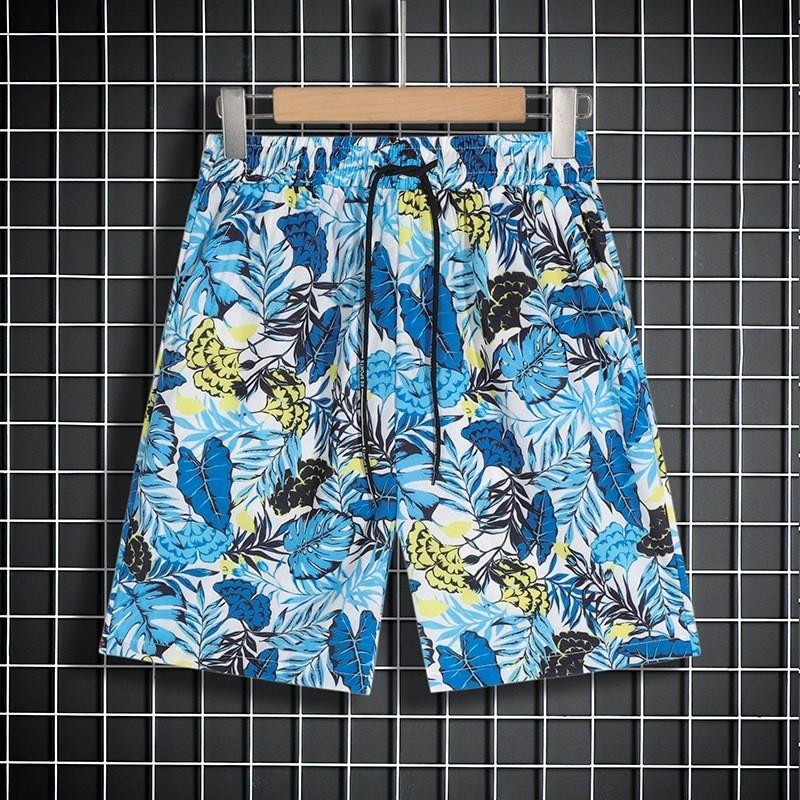 Mens Quick-Dry Loose Beach Shorts Swim Trunks Vacation Surfing Pool Wear