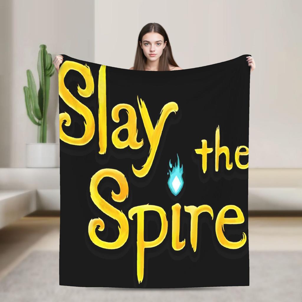 Slay the Spire 2 Games Flannel Blanket Autumn Soft Durable Throw Blanket for Boy Girl Living Room Bedspread Sofa Bed Cover