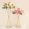 1PC DIY Flower Stands Flower Arrangement Table Ornament Flower Vases Metal Road Lead Wedding Decor