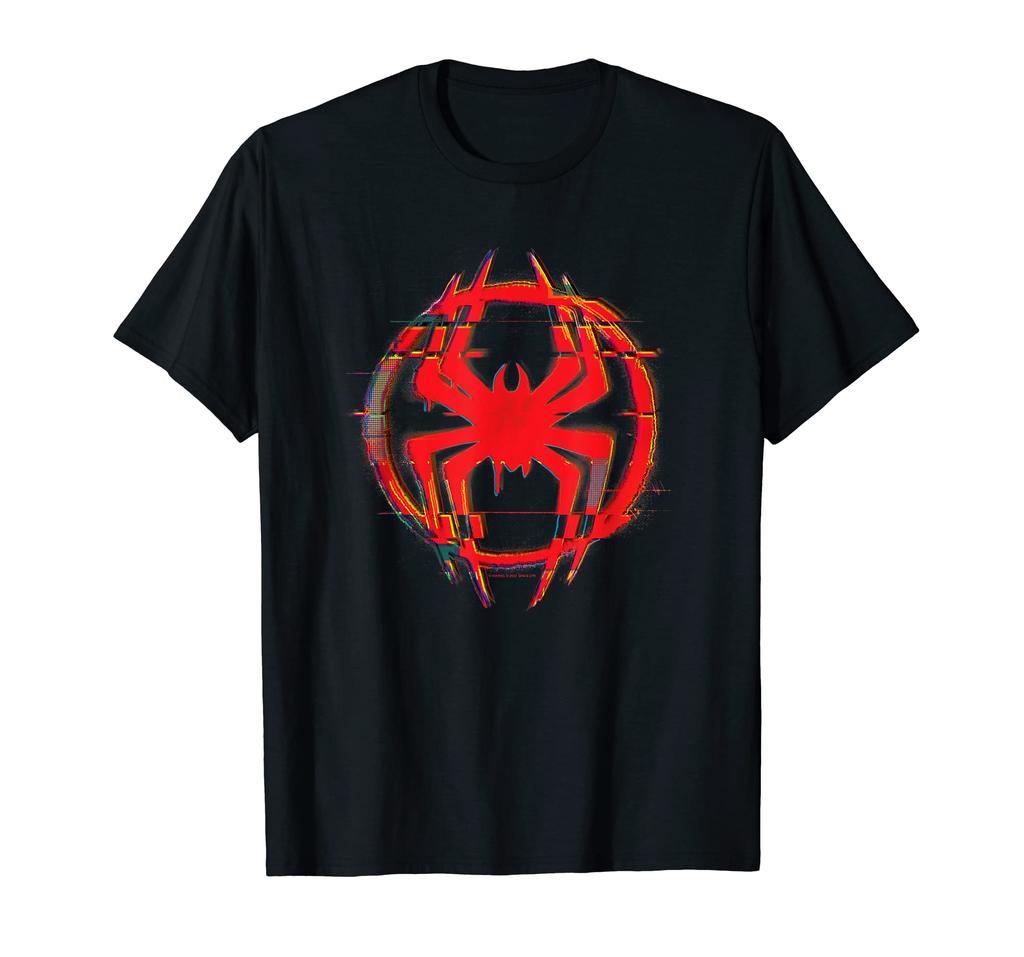 Marvel's Spider-Man: Across the Spider-Verse Miles Icon Glitch T-Shirt