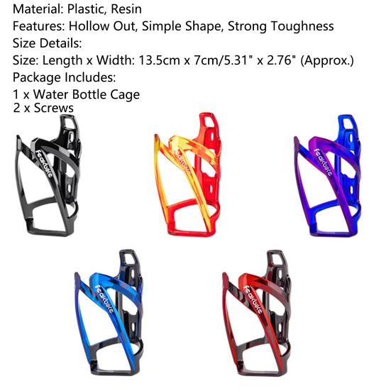 Кронштейн для чашки с водой, простая форма, устойчивый к коррозии, легкий MTB, дорожный велосипед, клетка для бутылки с водой, оборудование для верховой езды
