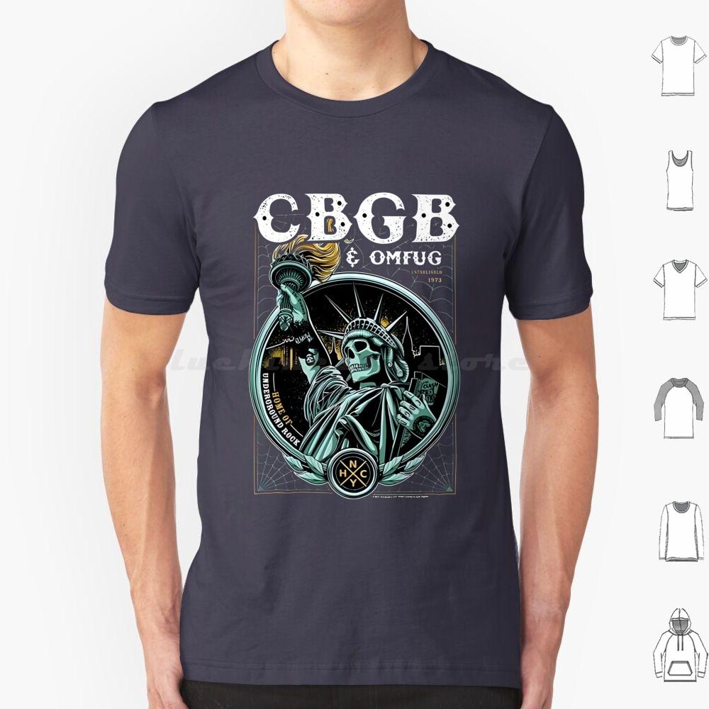 Cbgb Home Underground Rock T Shirt 6xl Cotton Cool Tee Home Music Club Cbgb Omfug Underground Punk Blues Bands Record Country