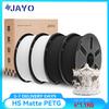 JAYO 4 Rolls High Speed Matte PETG 3D Printer Filament High Flow Speedy 50-600mm/s Matte Effect PETG 3D Printing Mateials for 3D Printer & Pen