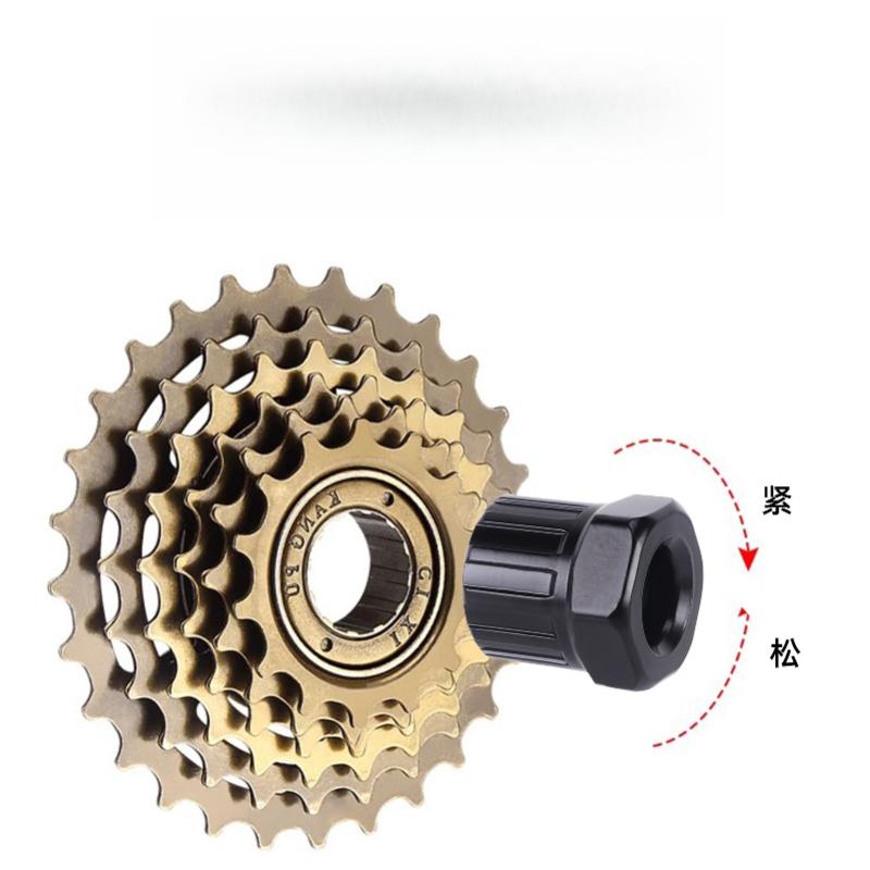 Bicycle Cassette Flywheel Freewheel Remover Rotary Installation Disassembly Sleeve Disassembly Installation Maintenance Tool