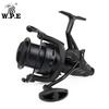 Катушка W.P.E Pro Carp LM-8000/8000S, 7+1 подшипник, Long Cast, металлическая шпуля