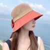 Foldable Bucket Hat Wide Brim Sunshade Hat Summer Beach Cap