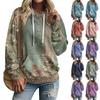 Women's Fall And Winter Printed Pullover Hooded Sweatshirt Long Sleeve Fashion Sweatshirt