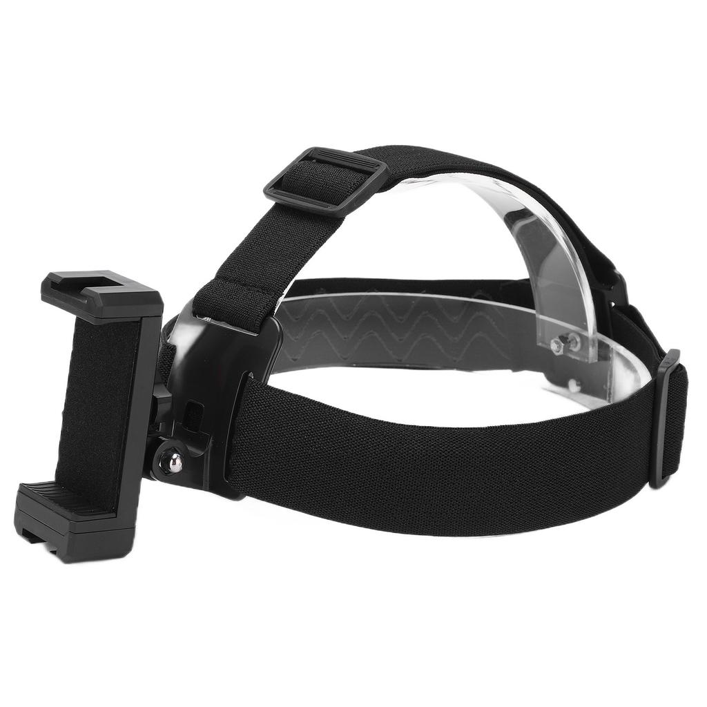 Head Strap Mount Black Adjustable Holder Accessories Kit for Action Camera Mobile Phone