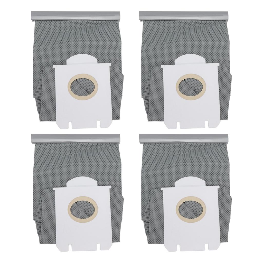 4 Pieces Vacuum Cleaner Dust Bags Replacement Non Woven Fabric Dust Collection Bag for Philips