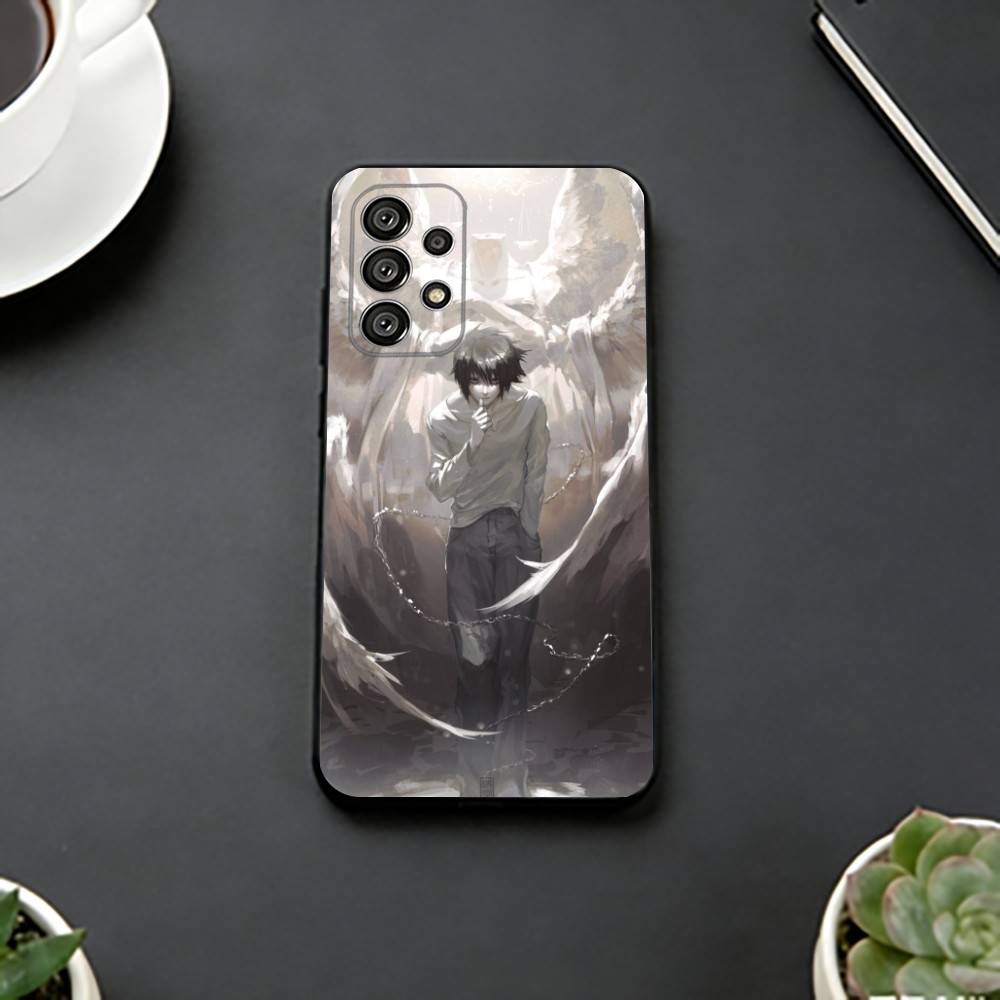Death Note Amime Phone Case For Samsung S25,S24,S21,S22,S23,S30,Ultra,S20,Plus,Fe,Soft Silicone Black Cover