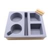 Multifunctional Silicone Organizer for Cups and Smartphones Practical Couch Cup Holder Tray for Snacks Beverages Rack