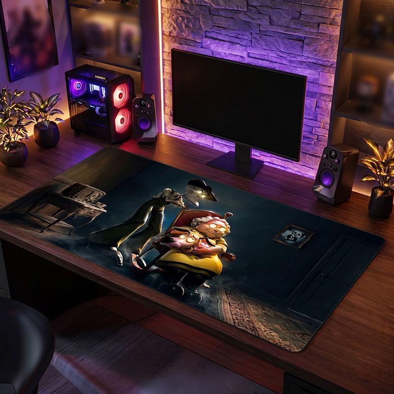 Big Mouse PadCourage the Cowardly Dog Extended Soft Desk Mat Gaming Office Computer Table Decor Mat