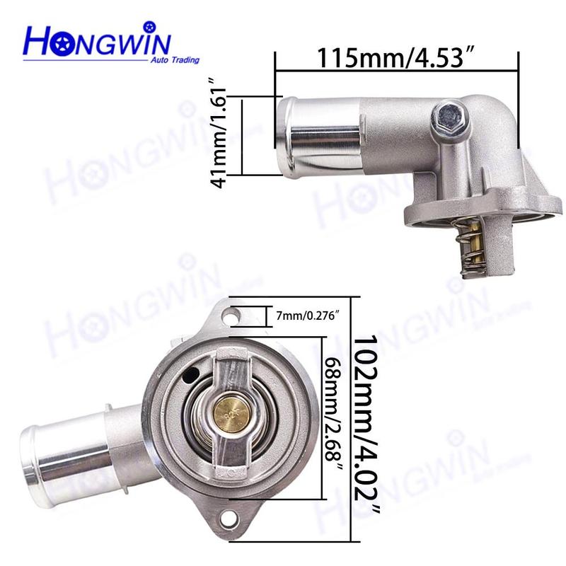 5184651AF 5184651AH 823-203 85944 Engine Coolant Thermostat Housing For Jeep Wrangler JK 2011-2018 Dodge Durango 2011-2015