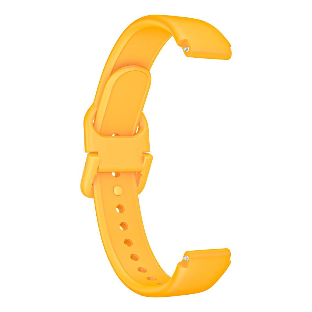 12-мм силиконовый ремешок для часов с формой солнца и обратной застежкой, совместимый с Xiaomi/Huawei/Honor — Безопасен для кожи, удобный, надежная фиксация.