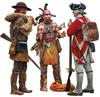 Master Box Indian War 3 Fur Trade British Native Hunters 18th Century Пластиковая модель MB35222 1/35 Солдаты, Американцы, № 4