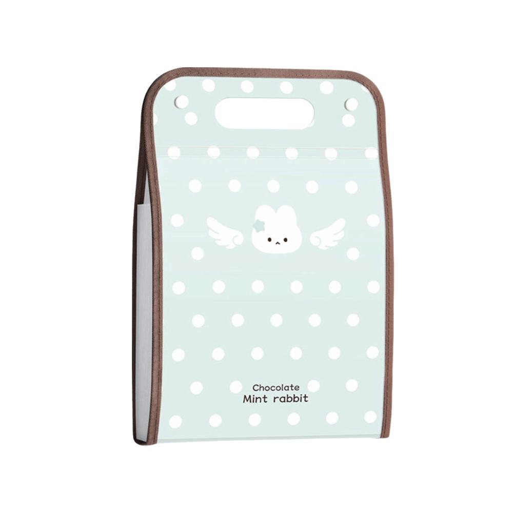 Multi-Compartment Structure Expanding File Folder PP Document File Organizer School Supplies
