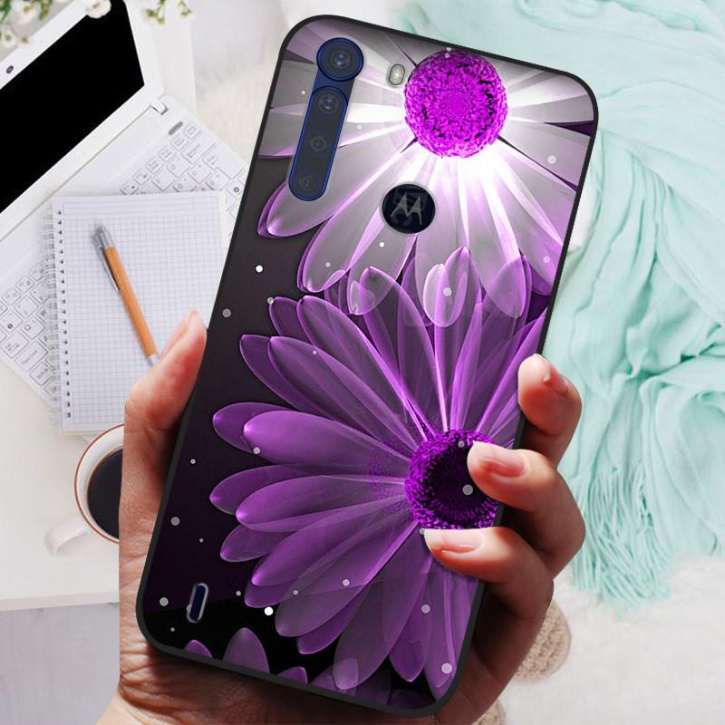Чехол для Motorola One Fusion Черный бампер Мягкий силиконовый чехол Для Moto One Fusion Plus Чехлы для телефонов OneFusion Fusion+ Funda Shell