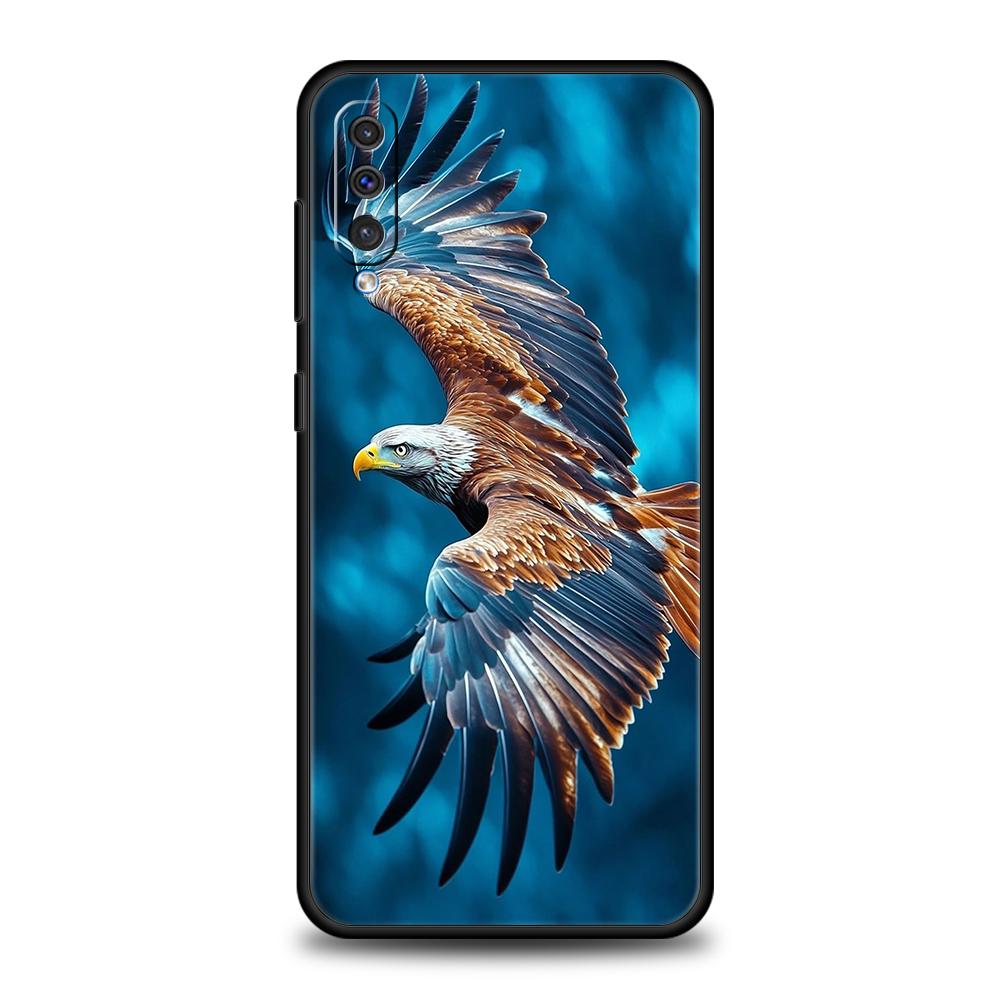 Чехол для телефона с орлом для Samsung A56 A36 A26 A24 A16 A14 A12 A32 A50 A70 A20S A22 A30 A40 A34 A54 A42 A52 A04s A06 5G