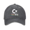 Commodore 64 Denim Fabric Cap Casual Baseball Caps Adjustable Hat Summer Unisex Baseball Hats