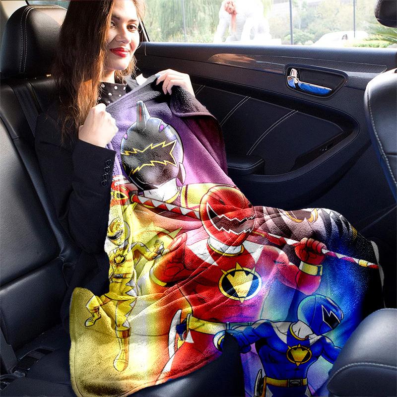 1pcPower Rangers Blanket - Soft and Comfortable for All Seasons - Perfect Gift for Fans of