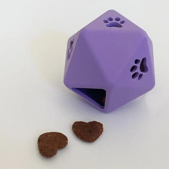 Игрушка-дозатор лакомств для кошек, кубики, интерактивная кормушка, многогранные кубики, забавный дозатор лакомств, кошачья головоломка