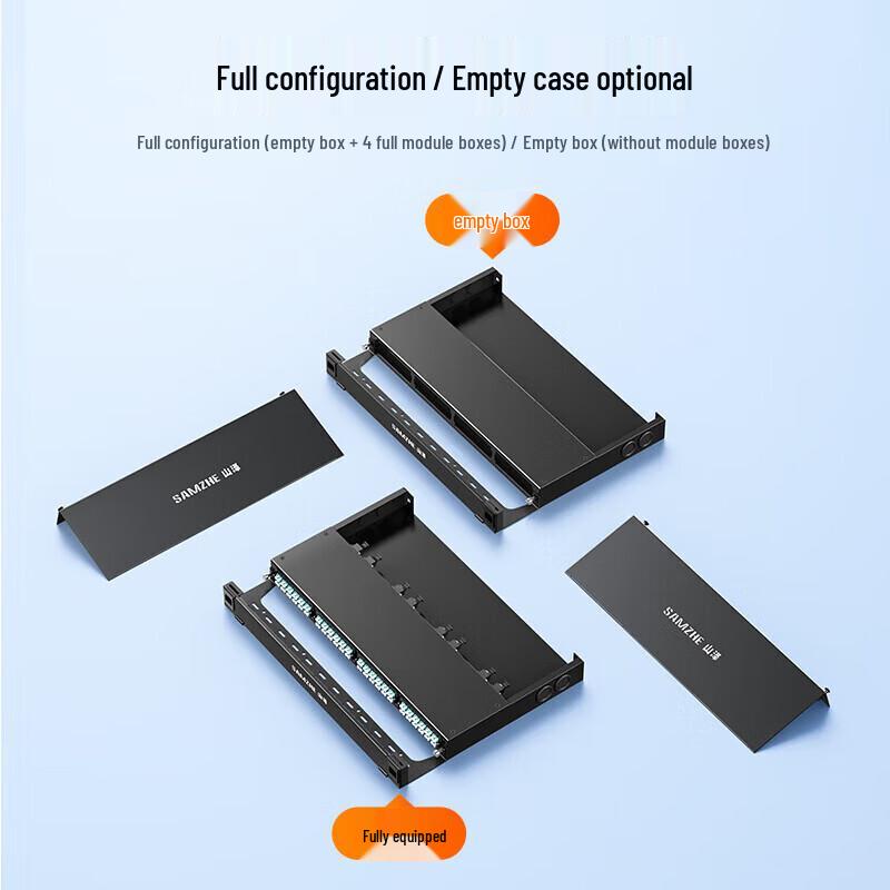 Shengwei MDF-201U 96-Core 1U Rack Mount Fiber Optic Distribution Box