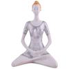 Yoga Lady Home & Office Decor Resin Fantasy Showpiece ,Multicolor