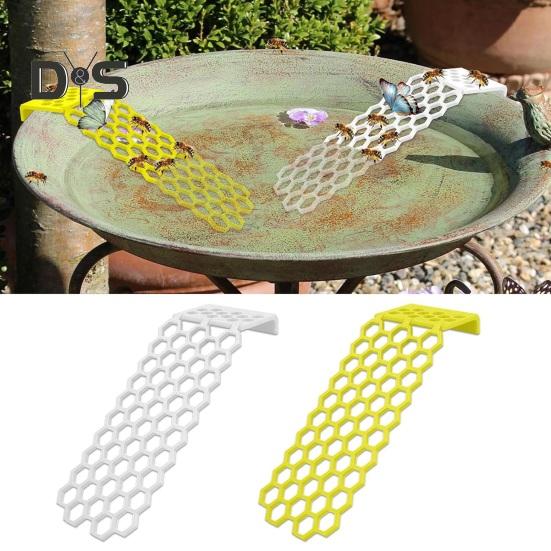 Floating Bee Island Bee Ladder Drinking Tray Bee Waterer Butterfly Water Stations Bird Baths Insect Water Catcher for Thirsty Pollinators