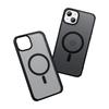 For iPhone 15 Plus Case Compatible with MagSafe TPU+PC Skin-Touch Phone Cover