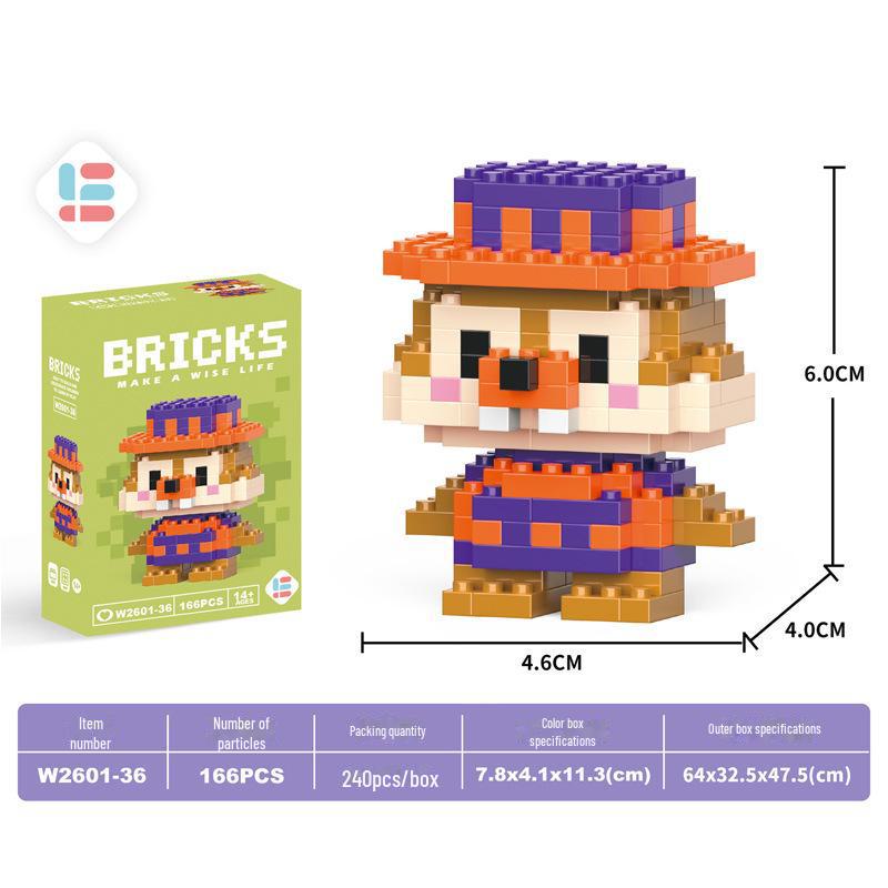 Строительные блоки из алмазных частиц «Китайский маджонг» Guochao — детский образовательный набор