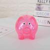 Копилка прозрачной формы, видимая милая мультяшная свинья, копилка для повседневной жизни