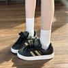 Студенческие повседневные универсальные трендовые спортивные туфли женские уличная фотография стиль Гонконга ретро низкие кеды поддержка