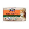 Kao Nyantomo Очищающий дезодорирующий/антибактериальный лист для туалета Value Pack 8 шт. [Лист для туалета системы "Кот"]
