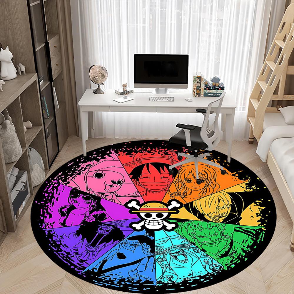 One Piece Office Round Area Rug, Indoor Mat Suitable For Office,Bedroom Living Room Home Decor, Room Deco a0908144