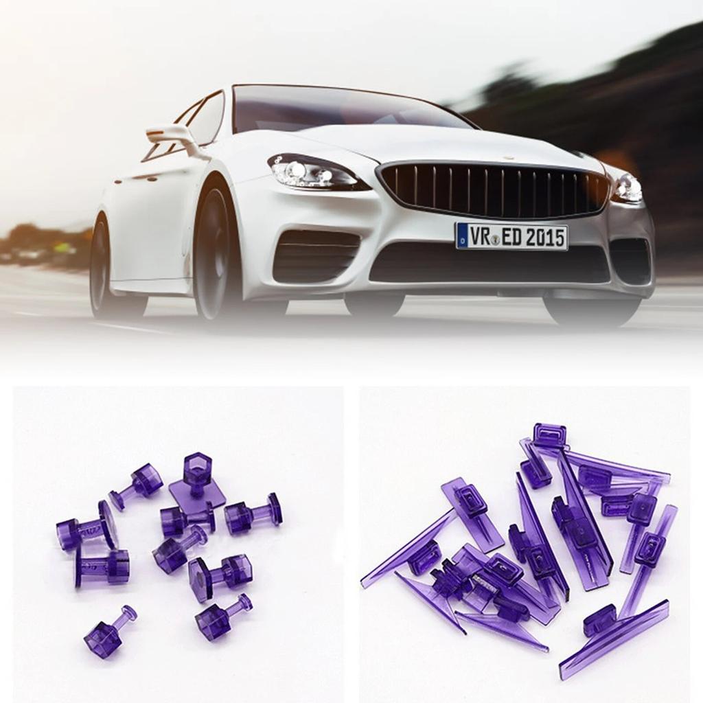 New 28 Set Glue Tabs Dent Removal Tools Dent Removal Tool Car Body Glue Tabs Auto Maintenance Tools For Car Body