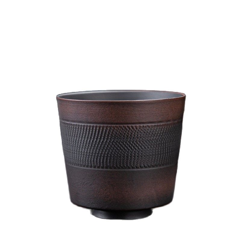 Ретро-резные чайные чашки Высококачественный керамический чайный сервиз Чашки Фиолетовая керамика Чайная чашка в стиле кунг-фу Керамика Чайная утварь Чашка для чая Маленькая чайная чашка