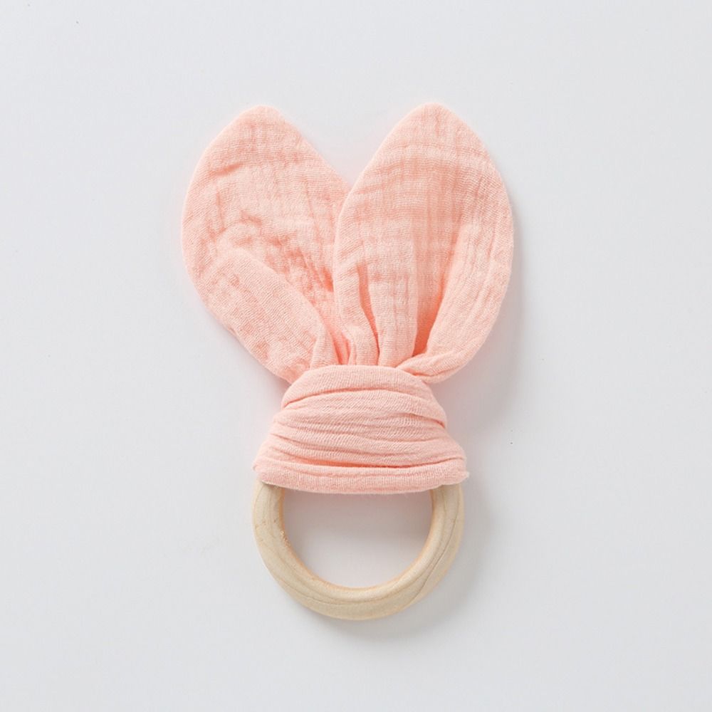 Мягкая детская деревянная игрушка для захвата рукой, натуральная деревянная игрушка для жевания и успокоения, прорезыватель для новорожденных, сон