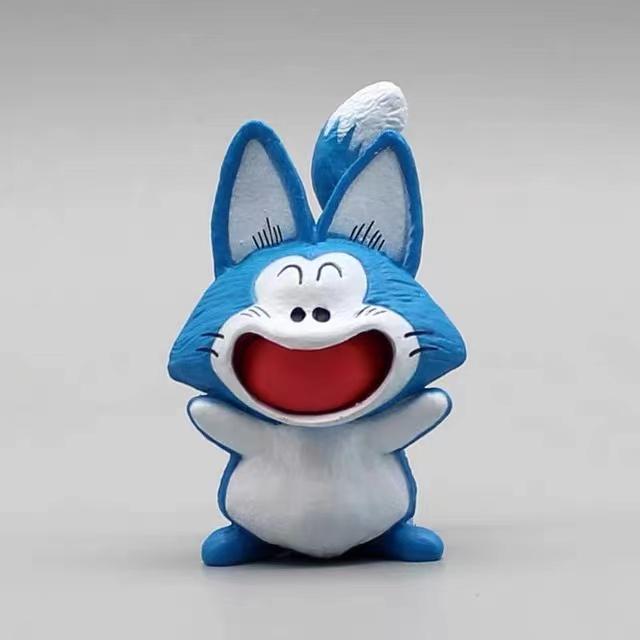 Anime Figures PUARU Yamcha Action Figure Rogafufuken Wolf Fang Fist PVC Collection Ornament 18cm Figurine Model Toys