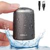 KONKA Electric Mini Rotary 3 Inner USB IPX6 Compact Shaver for Prevents Misuse and Portable and Easy To Carry - Ultra-Compact Shaver, Type, Blades,