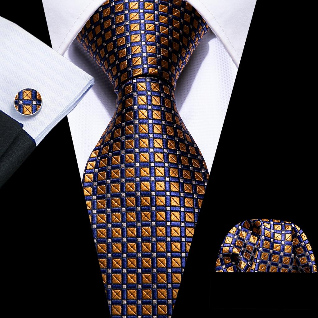 Barry Wang 200 Colours Ties Mens Paisley Striped Geometric Neckties Set Wedding