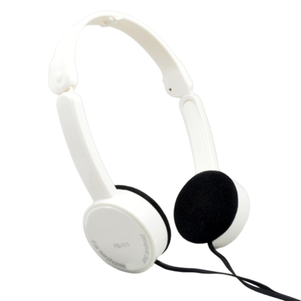 Foldable Over-Ear Headphone Corded Noise Isolating Corded Stereo Headsets with Microphone for Adults Teens 3.5mm