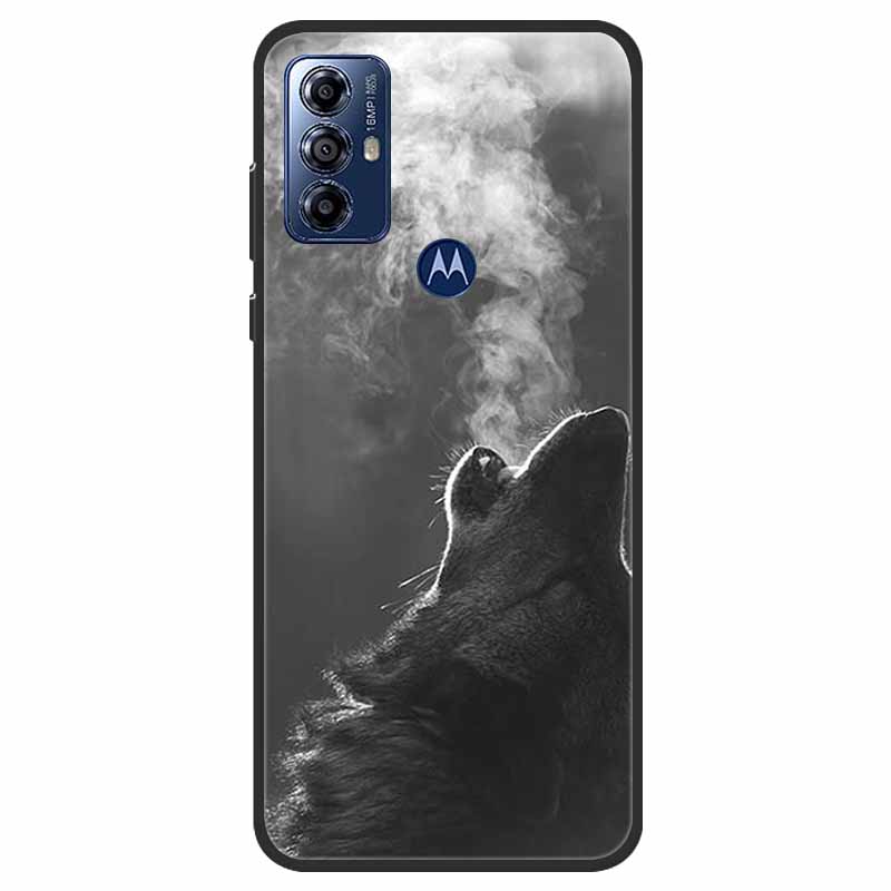 Чехол для Motorola Moto G Play 2023 Мягкий силиконовый задний чехол для Moto G Play 2023 Чехол GPlay 2023 Черная крышка для телефона