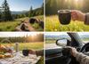 STAINLESS STEEL MUG 475 ML BLACK COATING