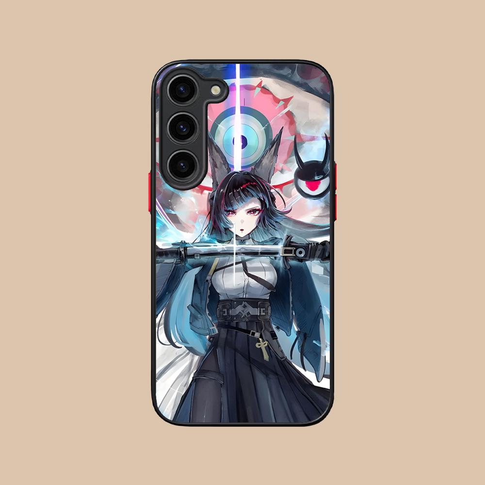 Чехол для телефона Zenless Zone Zero Hoshimi Miyabi для Samsung Galaxy S25 S24 S23 S22 S21 Plus FE Ultra Цветной Силиконовый Чехол Красивый